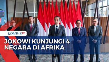 Pertama Kalinya Jokowi Berkunjung ke Afrika Hadiri KTT BRICS