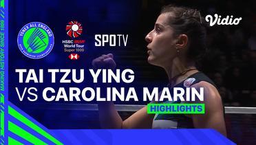 Women's Single Semifinal: Tai Tzu Ying (TPE) vs Carolina Marin (ESP) - Highlights | Yonex All England Open Badminton Championships