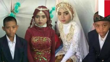Pernikahan remaja 13 tahun dan 15 tahun jadi viral - TomoNews