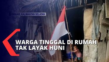 Kisah 1 Keluarga yang Tinggal Belasan Tahun di Tengah Hutan Karet, Ketua DPRD Banjar Beri Bantuan!