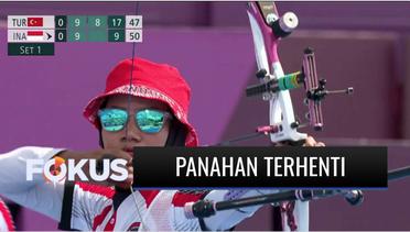 Langkah Tim Panahan Beregu Indonesia di Olimpiade Tokyo 2020 Terhenti di Babak Perempat Final | Fokus