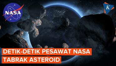 Detik-Detik Pesawat Nasa Tabrak Asteroid