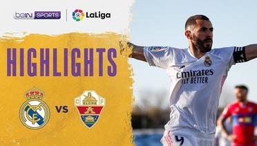 Match Highlights | Real Madrid 2 vs 1 Elche | La Liga Santander 2021