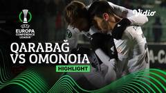 Highlight - Qarabag FK vs Omonoia | UEFA Europa Conference League 2021/2022