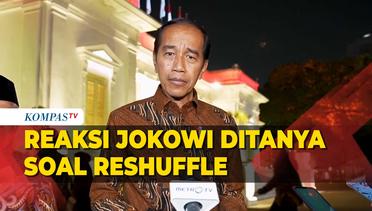 Reaksi Presiden Jokowi Saat Ditanya Soal Isu Reshuffle Kabinet: Dengar dari Mana?