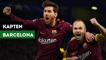 5 Kandidat Kapten Barcelona Jika Andres Iniesta Pergi
