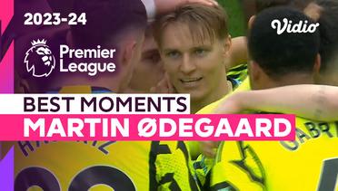 Aksi Martin Odegaard | Burnley vs Arsenal | Premier League 2023/24