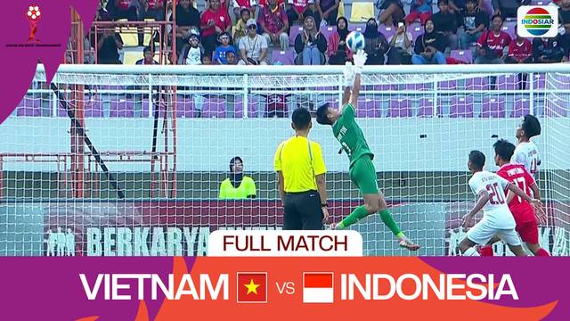 Vietnam vs Indonesia - Full Match | Asean Boys Championship U16 2024