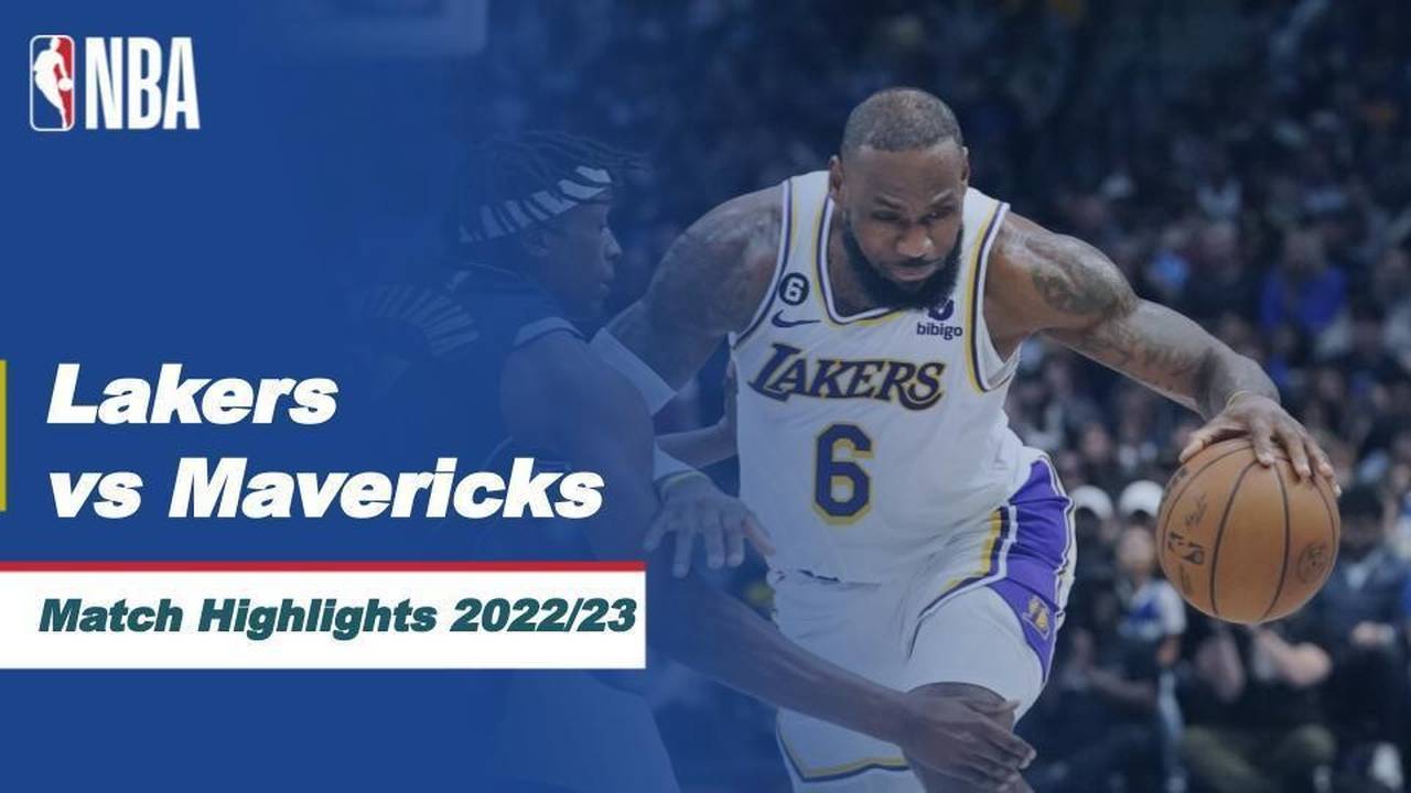 Match Highlights LA Lakers vs Dallas Mavericks NBA Regular Season