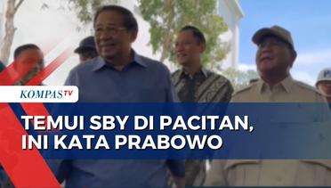 Bertemu SBY di Pacitan, Prabowo: Saya Datang untuk Sowan dan Berterima Kasih