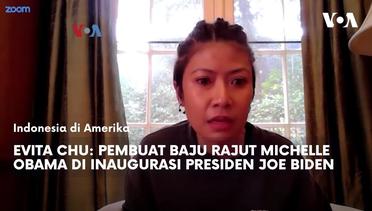 Evita Chu: Pembuat Baju Rajut Michelle Obama di Inaugurasi Presiden Joe Biden