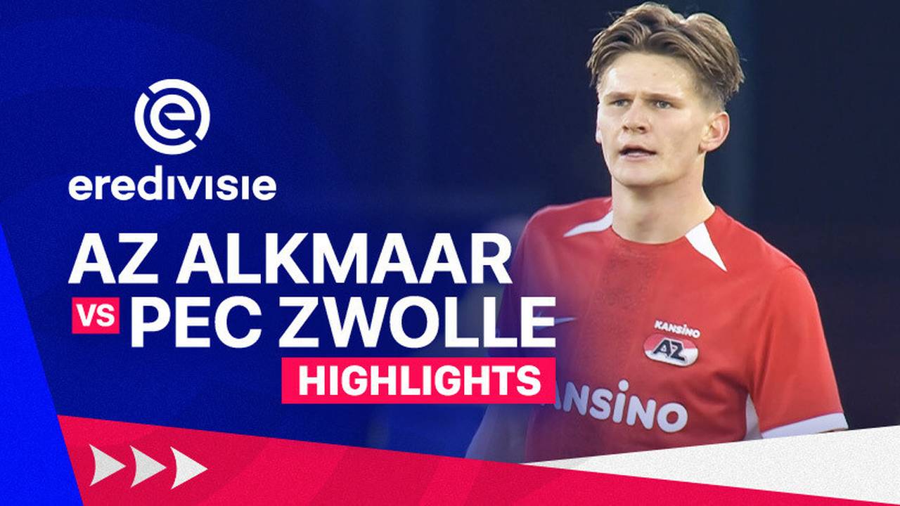 AZ Alkmaar vs PEC Zwolle - Highlights | Eredivisie 24/25
