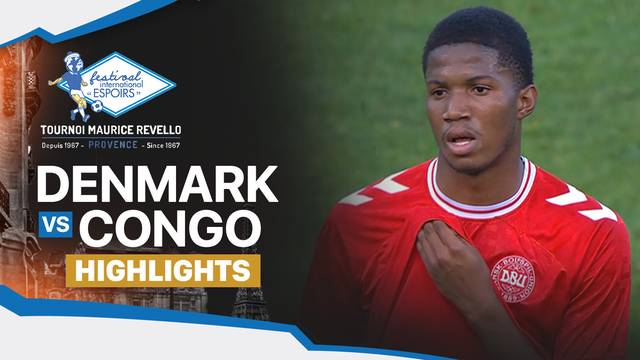 Denmark vs Congo - Highlights | Maurice Revello Tournament 2025
