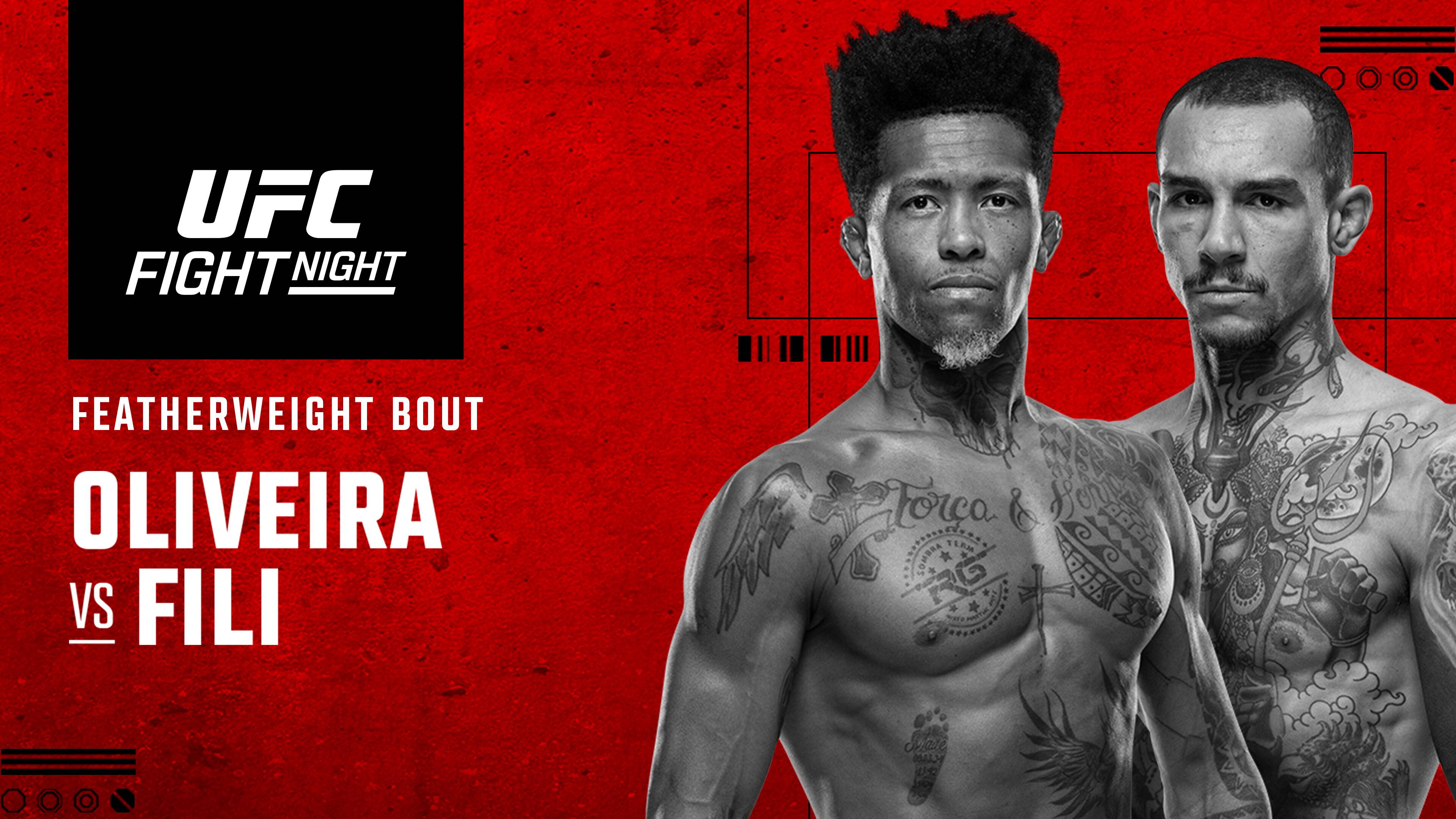 Vinicius Oliveira vs Andre Fili - Featherweight | UFC Fight Night