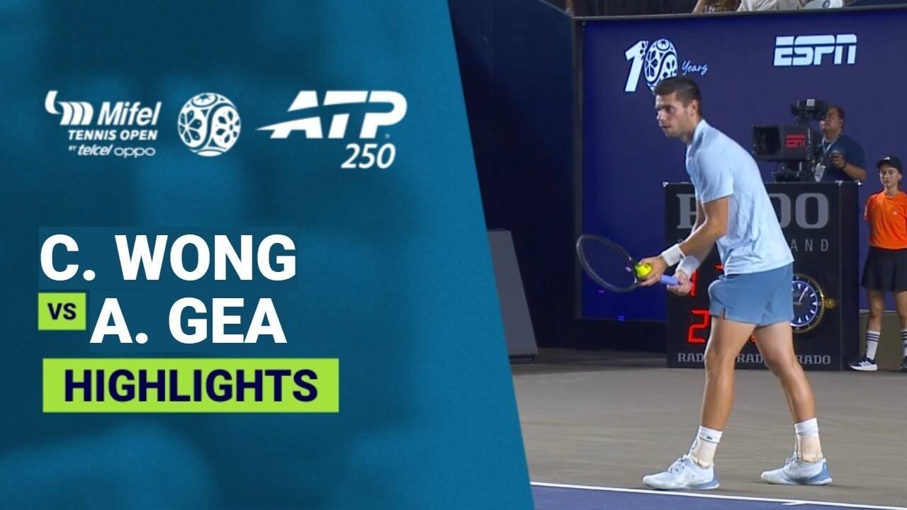 Coleman Wong vs Arthur Gea - Semifinal | ATP 250: Mifel Tennis Open by Telcel Oppo 2026