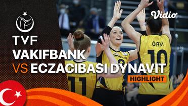 Highlights | Vakifbank 3 vs 0 Eczacibasi Dynavit | Women's Turkish Super Cup 2021/22