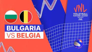 Full Match | Bulgaria vs Belgia | Women's Volleyball Nations League 2022