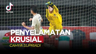 Tiktok Bola: Deretan Penyelamatan Krusial Cahya Supriadi Saat Timnas Indonesia Kontra Thailand di Piala AFF 2022