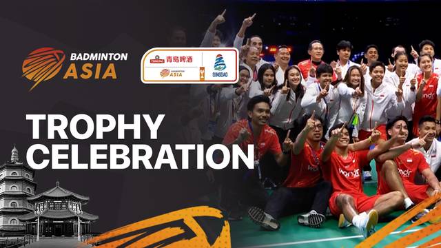Trophy Celebration | Badminton Asia Mixed Team Championship 2025