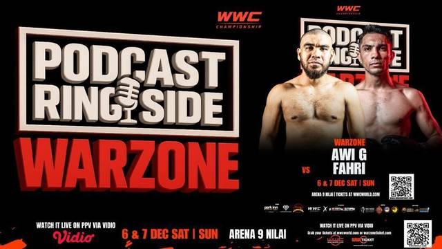 Ringside: Awi G vs Fahri | Warzone World Championship 2025
