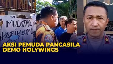 Dinilai Nodai Agama, Puluhan Pemuda Pancasila Demo Kafe Holywings Makassar