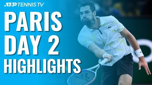 Chardy Ends Medvedev Streak Struff Ousts Defending Champion Khachanov Paris 2019 Day 2 Highlights
