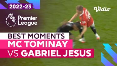 Gabriel Jesus Dibanting McTominay | Man United vs Arsenal | Premier League 2022/23
