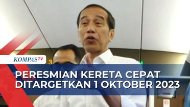 Momen Keseruan Jokowi Ajak Selebritas Jajal Kereta Cepat Jakarta-Bandung