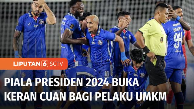 Cerita di Balik Piala Presiden 2024: Antusias Suporter, Cuan UMKM hingga Pengunaan VAR | Liputan 6