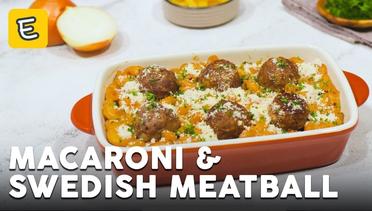 Resep Macaroni and Swedish Meatball