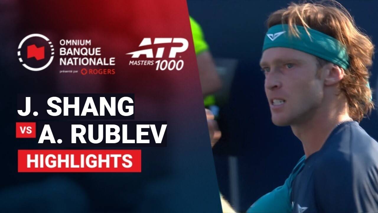 Juncheng Shang vs Andrey Rublev - Round 2 (Rogers Court) | ATP 1000: National Bank Open presented by Rogers 2026