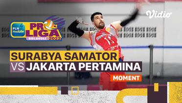 Moment | Final Four: Surabaya Bhayangkara Samator vs Jakarta Pertamina Pertamax | PLN Mobile Proliga Putra 2022