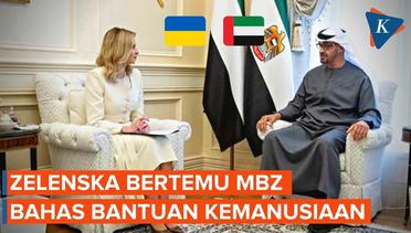 Momen Ibu Negara Ukraina Kunjungi Presiden UEA sebelum KTT Forbes 2023