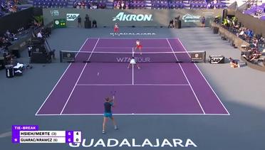 Match Highlights | Hsieh/Mertens vs Guarachi/Krawczyk | Akron WTA Finals Guadalajara