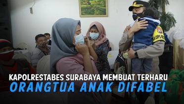 Kapolrestabes Surabaya Siap Jadi Orangtua Asuh Anak Disabilitas