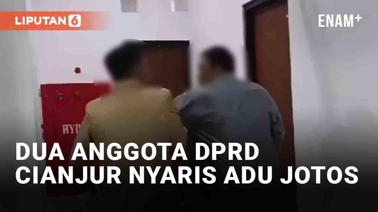 Viral Dua Anggota DPRD Cianjur Nyaris Adu Jotos Usai Rapat