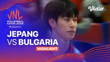 Match Highlights | Jepang vs Bulgaria | Men’s Volleyball Nations League 2023