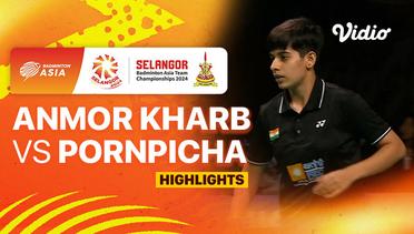 Women's Final: India vs Thailand - Anmor Kharb vs Pornpicha Choeikeewong - Highlights | Badminton Asia Team Championship 2024