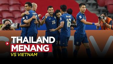 Highlights Leg 1 Semifinal Piala AFF 2020, Vietnam Vs Thailand 0-2