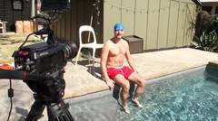 Swim Cap Trick in Slow Motion - The Slow Mo Guys