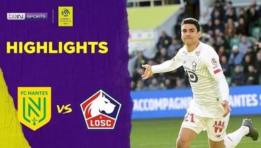 Match Highlight | Nantes 0 vs 1 Lille | Conforama Ligue 1 2020
