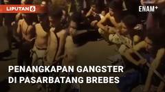 Viral Penangkapan Gangster di Pasarbatang Brebes oleh Warga