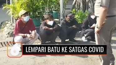 Bubarkan Kerumunan di Hutan Kota Bekasi, Satgas Covid-19 Malah Dilempari Batu oleh Puluhan Remaja | Liputan 6