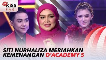 Meriah!! Siti Nurhaliza Datang Di Konser Kemenangan D'Academy 5 | Kiss Pagi