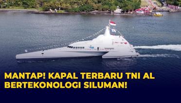 Mantap! Penampakan Kapal Terbaru TNI AL Berteknologi Siluman!