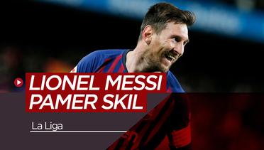 Messi dan Pique Pamer Skill saat Sesi Latihan di La Liga