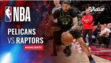 New Orleans Pelicans vs Toronto Raptors - Highlights | NBA Regular Season 2023/24