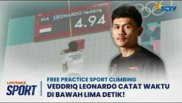 Veddriq Leonardo Catatkan Waktu di Bawah Lima Detik! Sport Climbing Auto Medali Emas? | Liputan 6 Sport