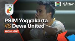 Full Highlights - PSIM Yogyakarta VS Martapura Dewa United | Liga 2 2021