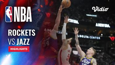 Houston Rockets vs Utah Jazz - Highlights | NBA Regular Season 2023/24